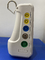 PM-9000 متعدد المعلمات Vital Sign سيارة إسعاف ECG مراقبة المريض Firstaid 7 بوصة